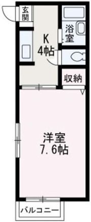 セントラルハイムⅢの間取り画像