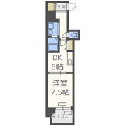 プレサンス堺筋本町駅前の間取り画像