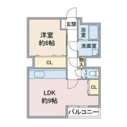 コーポ竹味の間取り画像