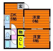 シティハイツカサミアⅠ棟の間取り画像