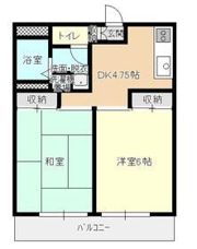 パヴィヨンⅠの間取り画像