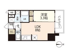 I-STAGE住吉町の間取り画像
