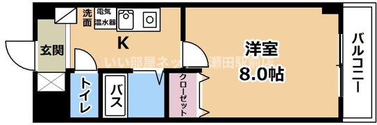 Rooms Oojiの間取り画像