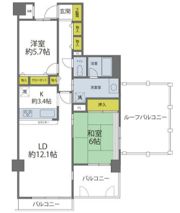 コスモ鶴見セジュールの間取り画像