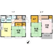 槙本ハイツ Dの間取り画像