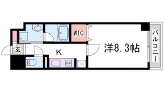 リアライズ神戸長田の間取り画像