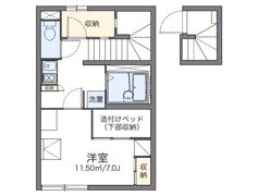 レオパレスRINDENの間取り画像