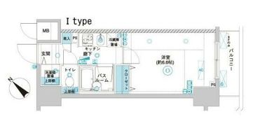 フェニックス横濱関内BAY GAIAの間取り画像
