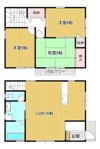 飯野ハイツの間取り画像