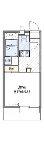 レオパレスオネスティⅤの間取り画像
