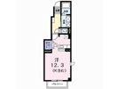 デュエル ミサキDの間取り画像