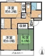 プラムマンションの間取り画像