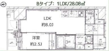 ガーデンザヴィス木場の間取り画像