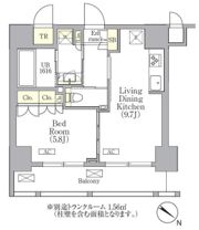 ORSUS 三ノ輪の間取り画像