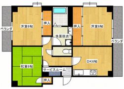 第一沖根ビルの間取り画像