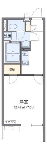 クレイノSATSUKIの間取り画像