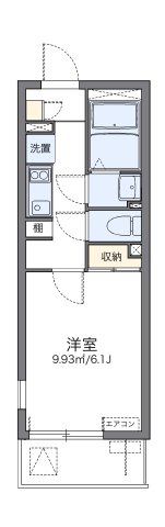 レオネクストNAGOMIの間取り画像