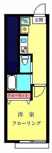フォンテーヌ武蔵小金井の間取り画像