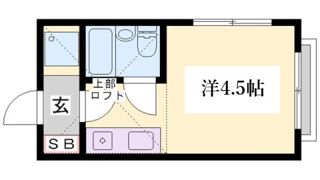 上沢ハイツの間取り画像