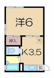 長浦ロイヤルハイツの間取り画像