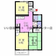 メゾン足柄の間取り画像