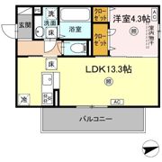 (仮称)D-ROOM西区上代1丁目の間取り画像