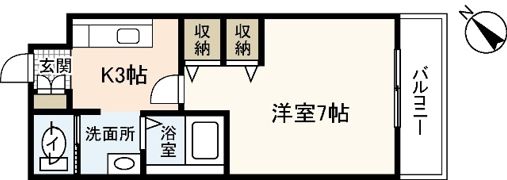 カーサ大塚2NDの間取り画像