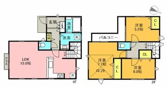 荻窪2丁目戸建の間取り画像