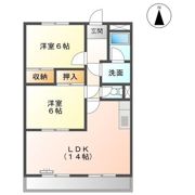 エスポワール西原の間取り画像