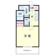 ユートピアマツバラの間取り画像