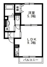 ヴィレッジハルミⅠの間取り画像
