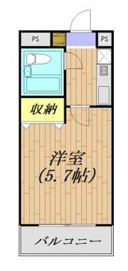 クリオ星川壱番館 103号室の間取り画像