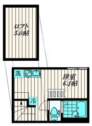 カントリー蒲田の間取り画像
