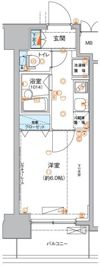 ハーモニーレジデンス池袋の間取り画像