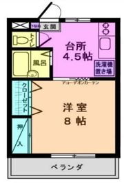 グリーンヒルズⅢの間取り画像