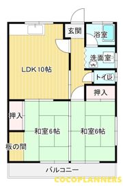 サンドミールの間取り画像