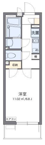 クレイノ柏桜館Ⅱの間取り画像