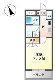 クレディールの間取り画像