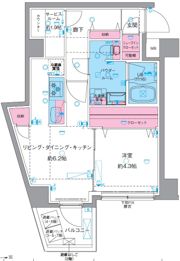 GENOVIA東向島Ⅳの間取り画像