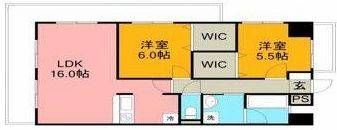 久米ツインタワービルの間取り画像