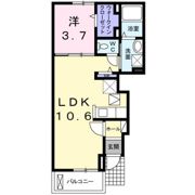 レジデンス ミモザの間取り画像