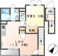 ルフランの間取り画像