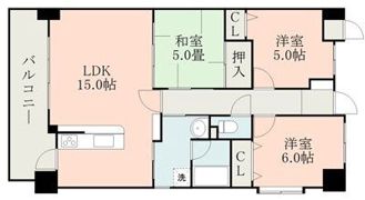 ロイヤルコンフォート光の森の間取り画像