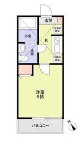 アザーレ・キュリオス横浜の間取り画像