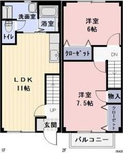 Branche 柏森Ⅱの間取り画像