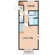 アスコット八木山弥生町の間取り画像