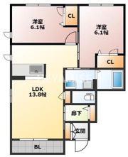 コンフォーザの間取り画像