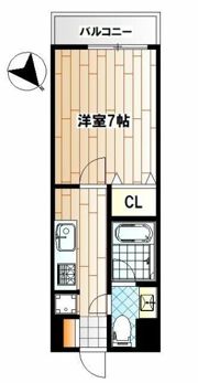 アンソレイユ横浜の間取り画像