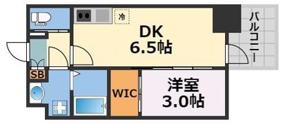 セレニテ堺筋本町リアンの間取り画像