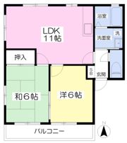 レトア・アンシャンテA棟の間取り画像